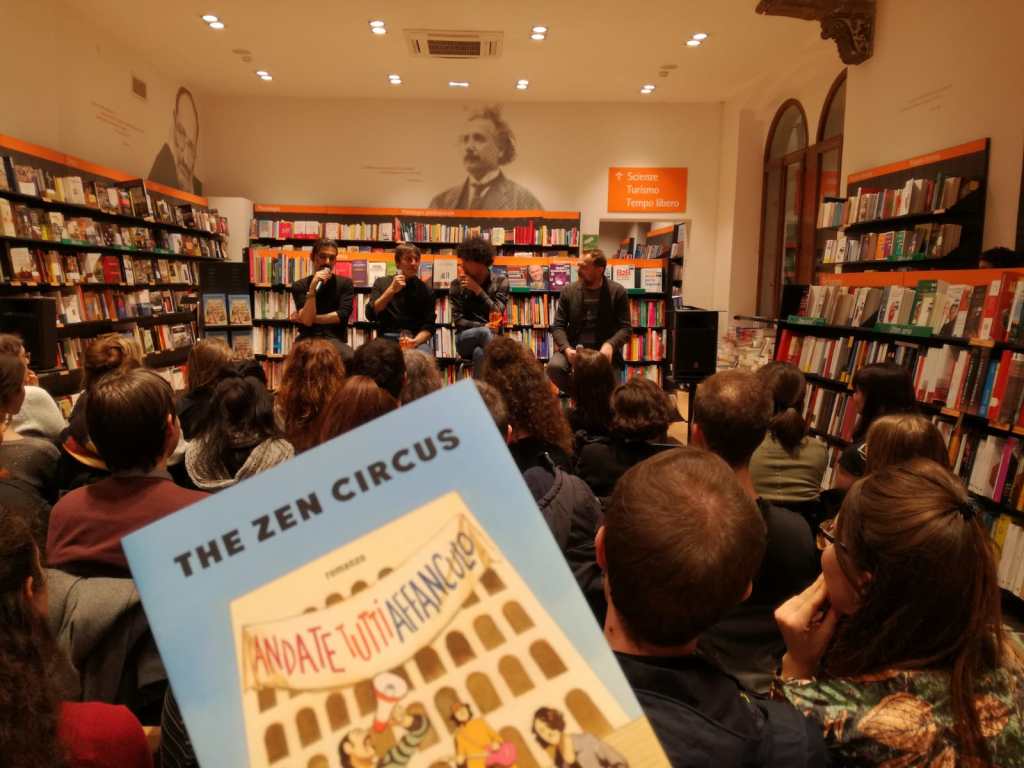 zen circus feltrinelli verona