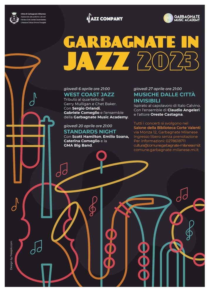 Locandina Garbagnate in Jazz 2023
