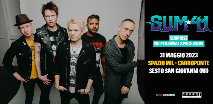 Sum 41 31 maggio Carroponte