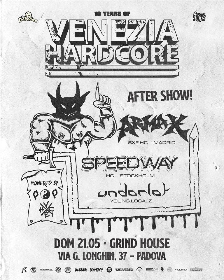 VENEZIA HARDCORE FEST 2023 AFTER SHOW ARMA X SPEEDWAY UNDERLET