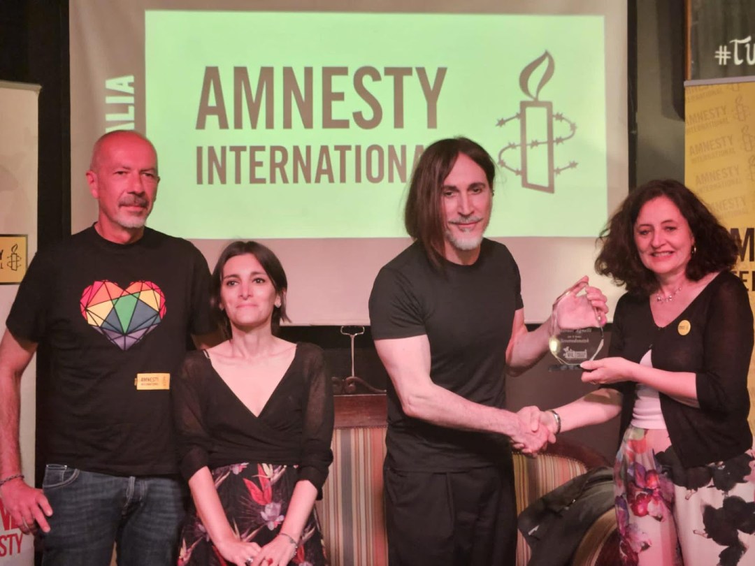 Manuel Agnelli Premio Amnesty International Severodonetsk