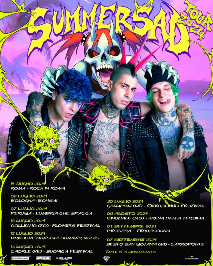 La Sad - Summersad tour estivo