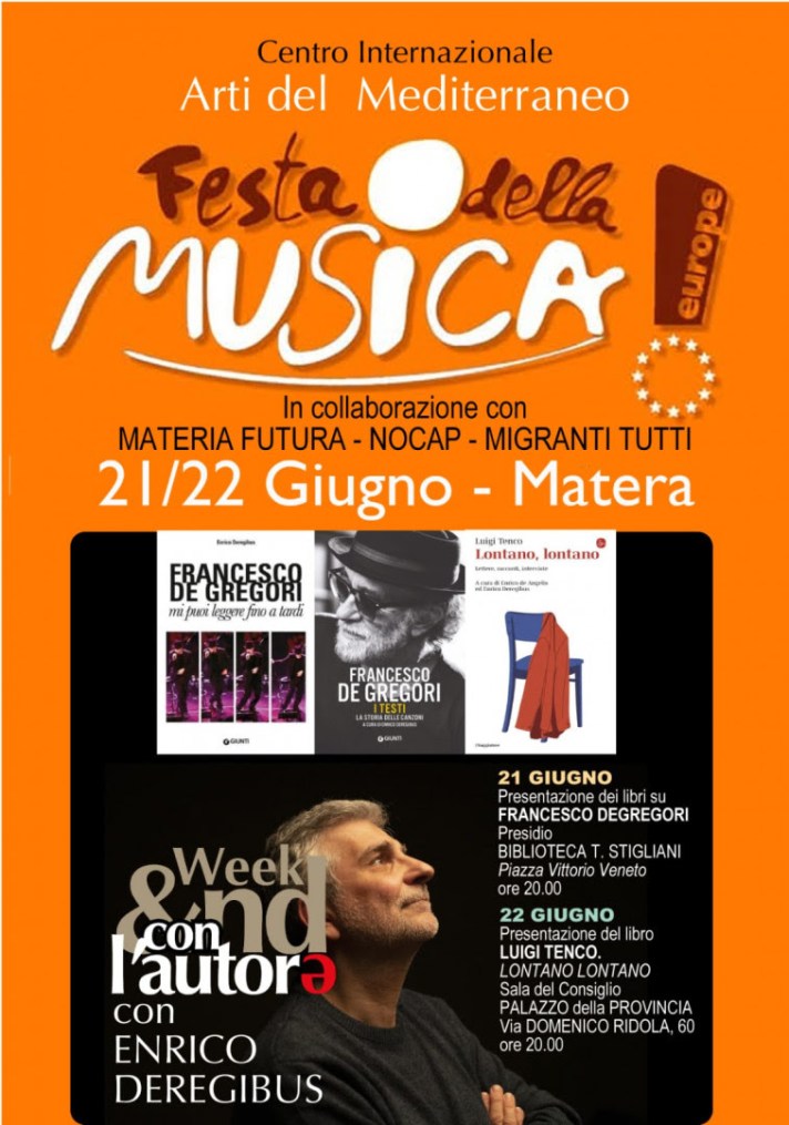 Locandina della Festa della Musica di Matera 2025