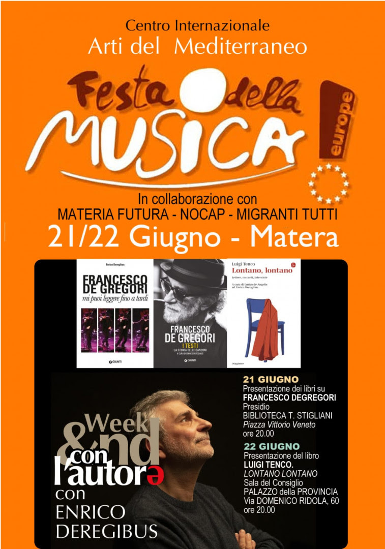 Locandina della Festa della Musica di Matera 2025