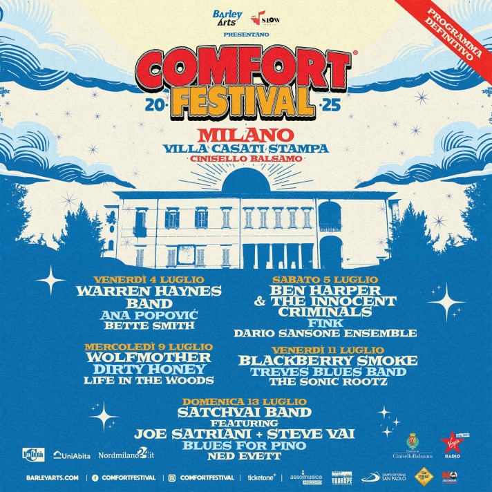 Locandina Comfort Festival 2025